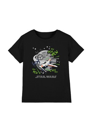 Star Wars STAR WARS PEW PEW XWING - Print T-shirt - black
