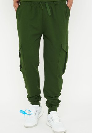 LEGEA Pantalones cargo - verde militare