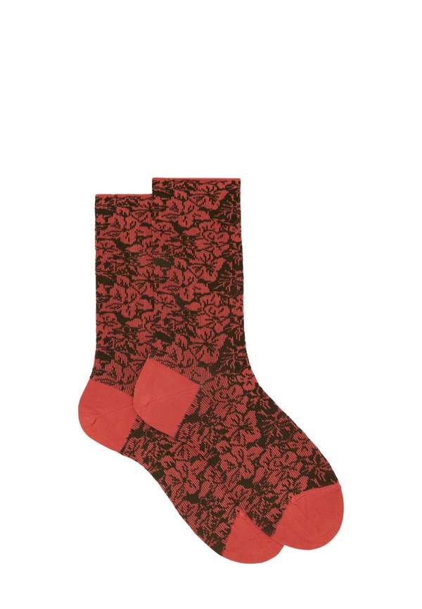 WITH FLORAL PATTERN - Socken - rosa