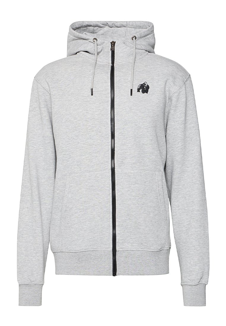 Gorilla Wear Sweater met rits grijs Gorilla Wear Sweater met rits grijs