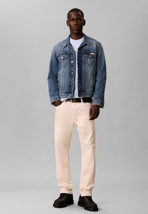 Calvin Klein Jeans, CLASSIC MONOGRAM TEE 2 PACK - T-shirt basic - bright white/breezy blue