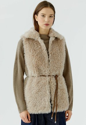Oui, FELL - Bodywarmer - light stone