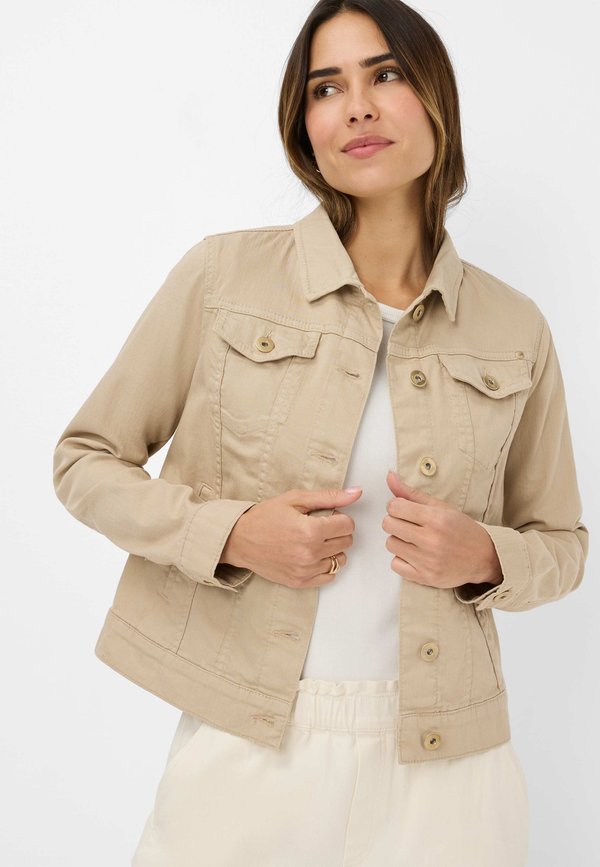 STYLE MIAMI - Jeansjacke - almond