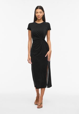 VILA VIMODALA - Vestido ligero - black beauty