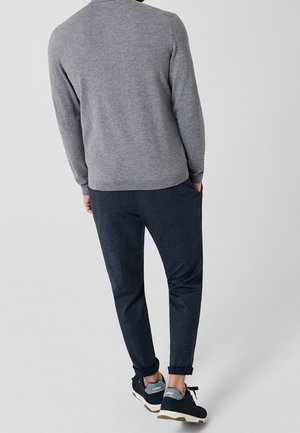 Poloshirt - mottled light grey