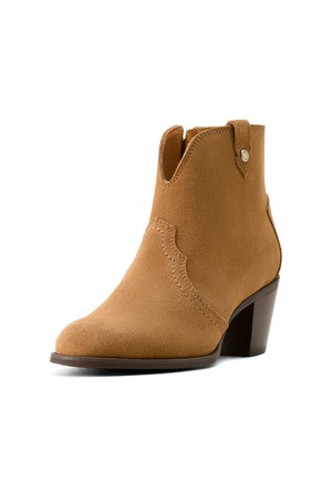 TILBURY ZIP - Stiefelette - carmel suede