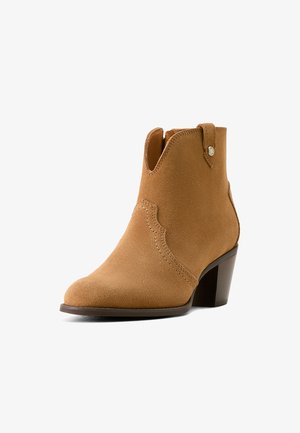 Ariat TILBURY ZIP - Stiefelette - carmel suede