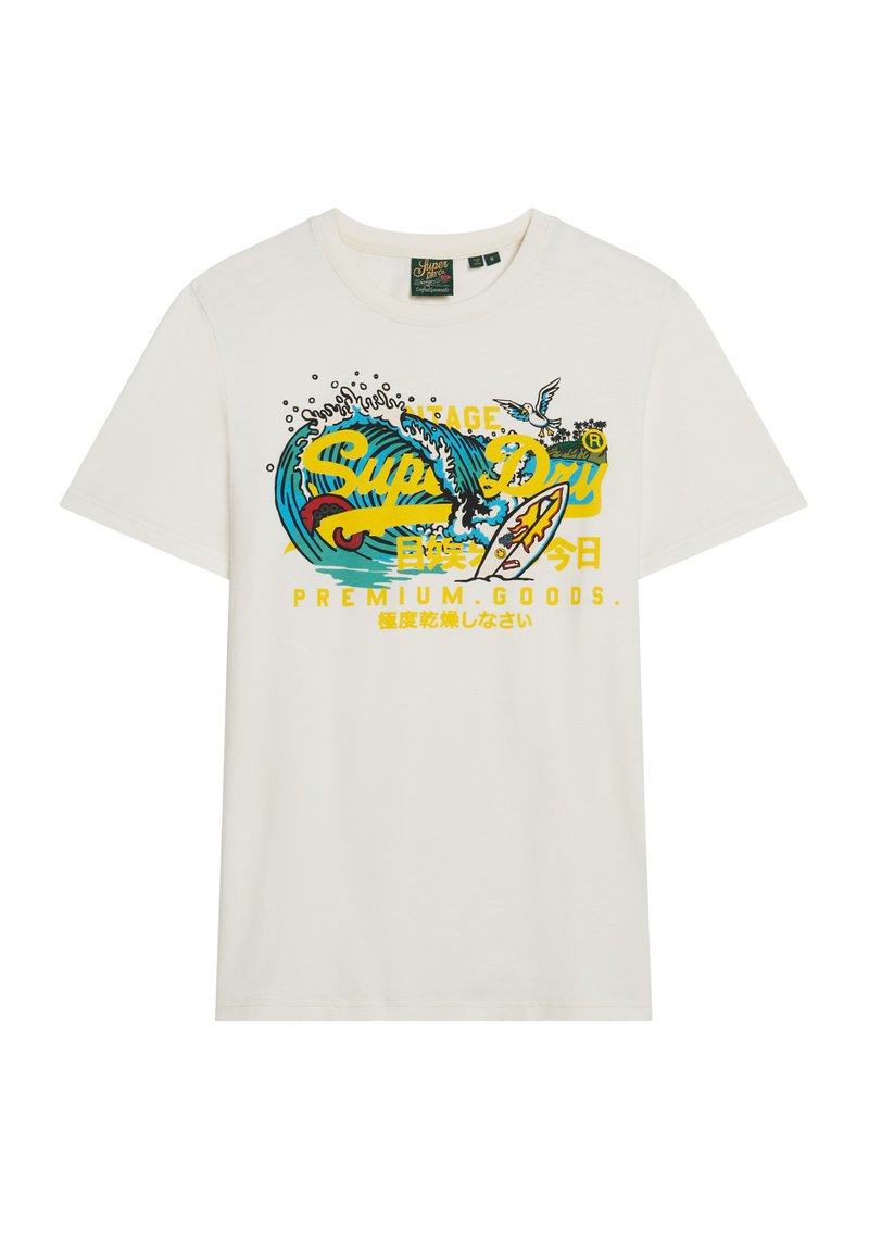 Superdry & Co T-shirt print wit