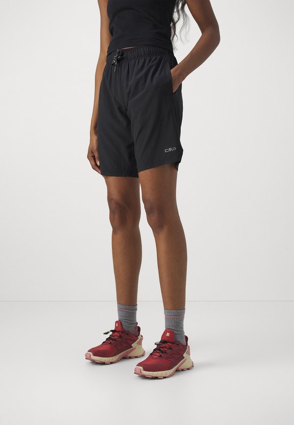 WOMAN BERMUDA - Kurze Sporthose - nero