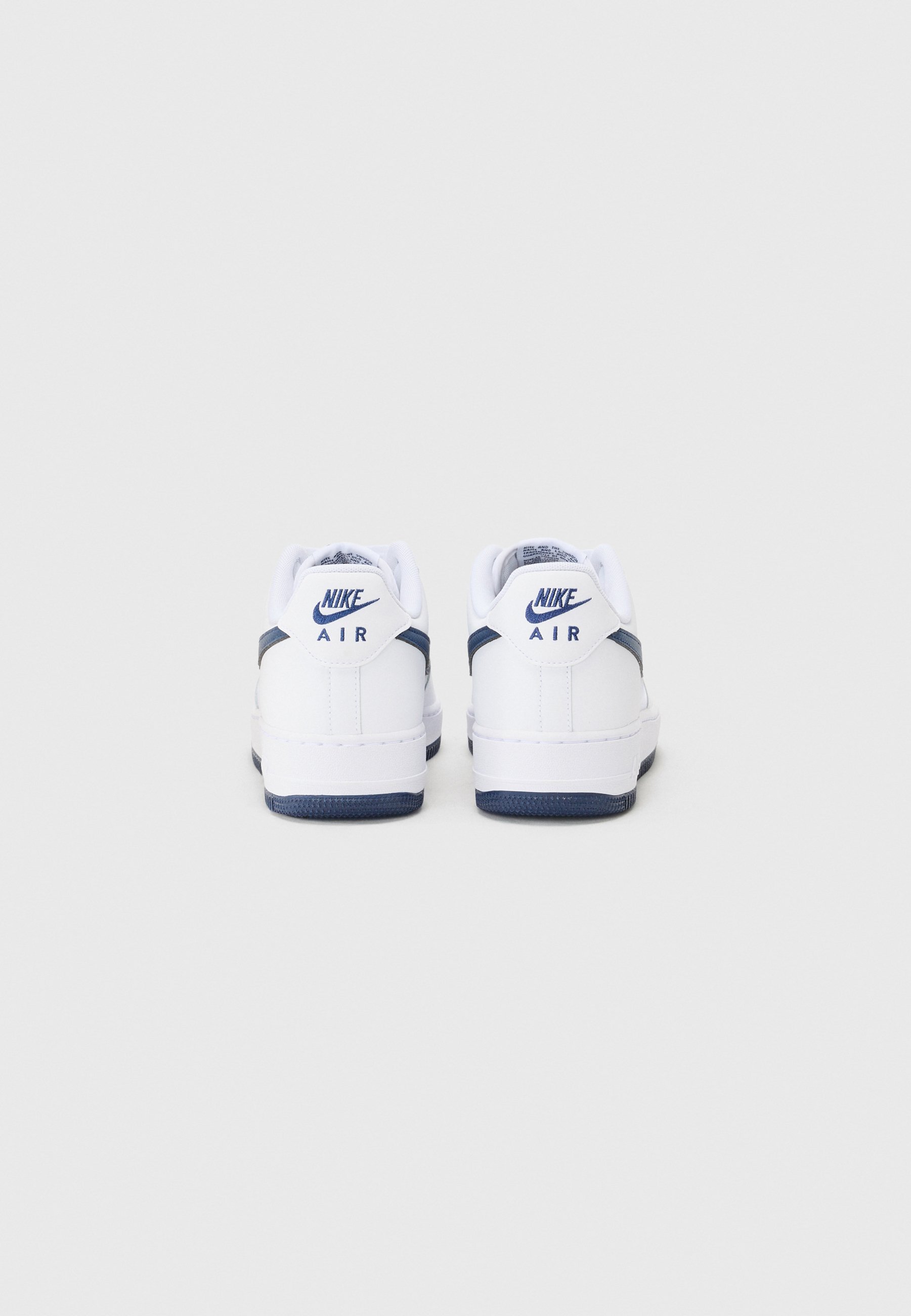Nike Sportswear AIR FORCE UNISEX - Sneakers laag - white/midnight