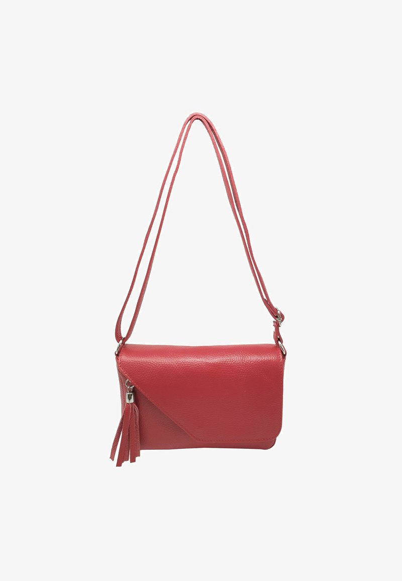 CHICCA BORSE Taška s příčným popruhem - rosso