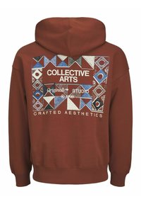 Jack & Jones Hoodie -  brown