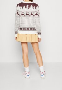 VILA Stickad tröja - red