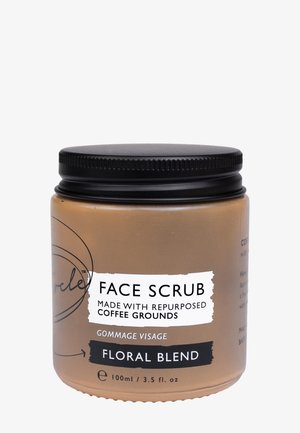 COFFEE FACE SCRUB - Facial scrub & peel - floral blend