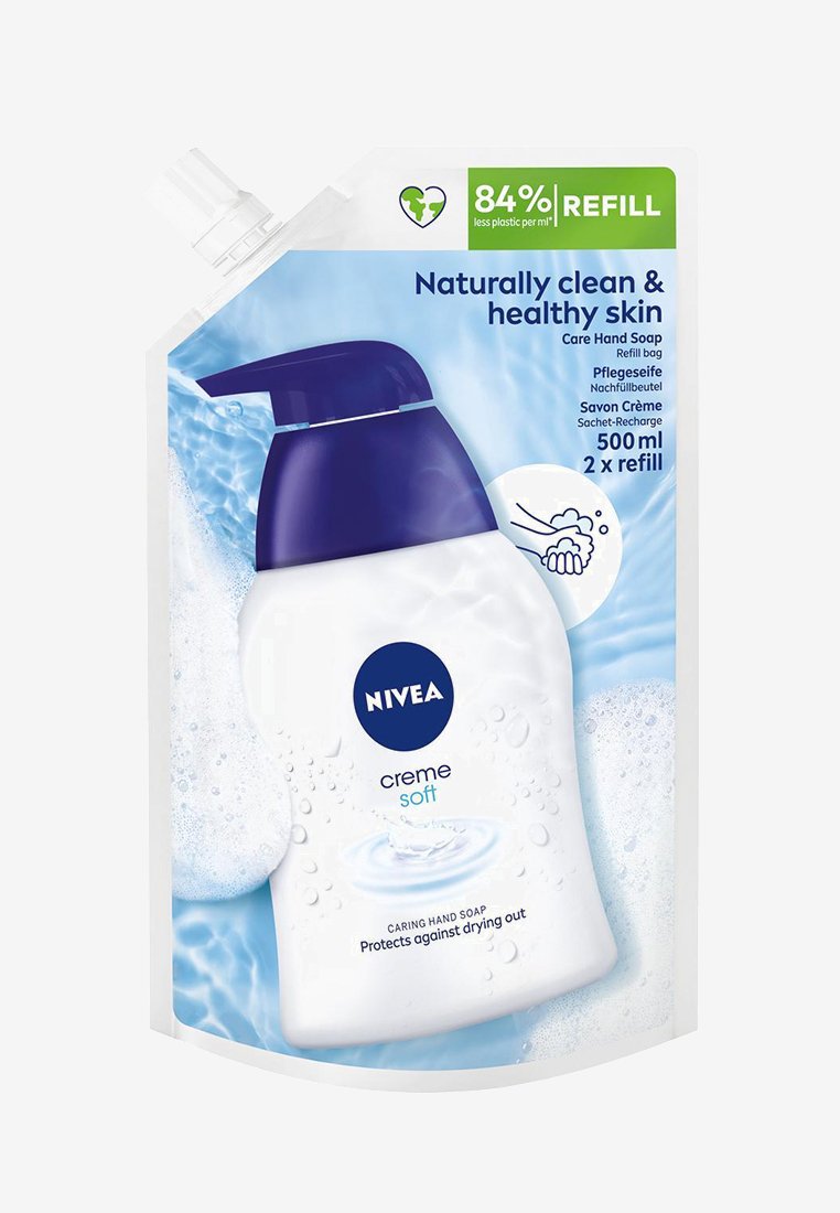 NIVEA LIQUID HAND SOAP CREME SOFT REFILL Savon liquide ZALANDO.FR