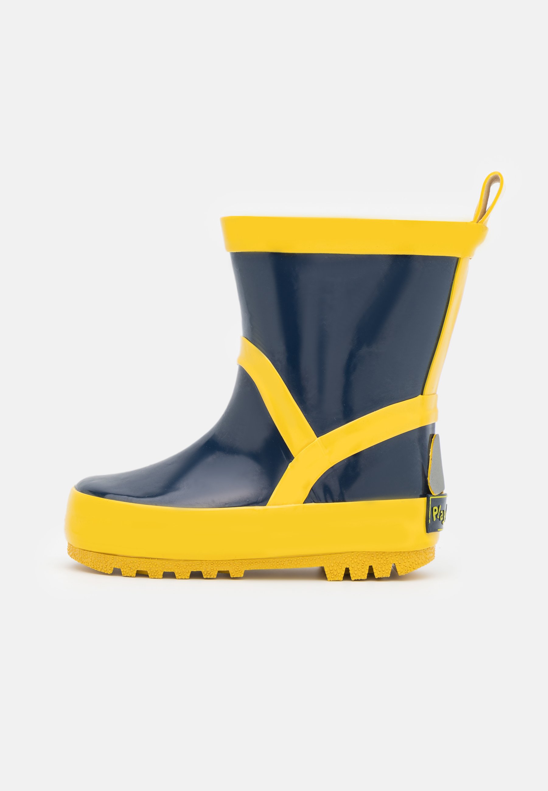 Playshoes UNISEX - Botas de agua - marine/gelb/amarillo - Zalando.es