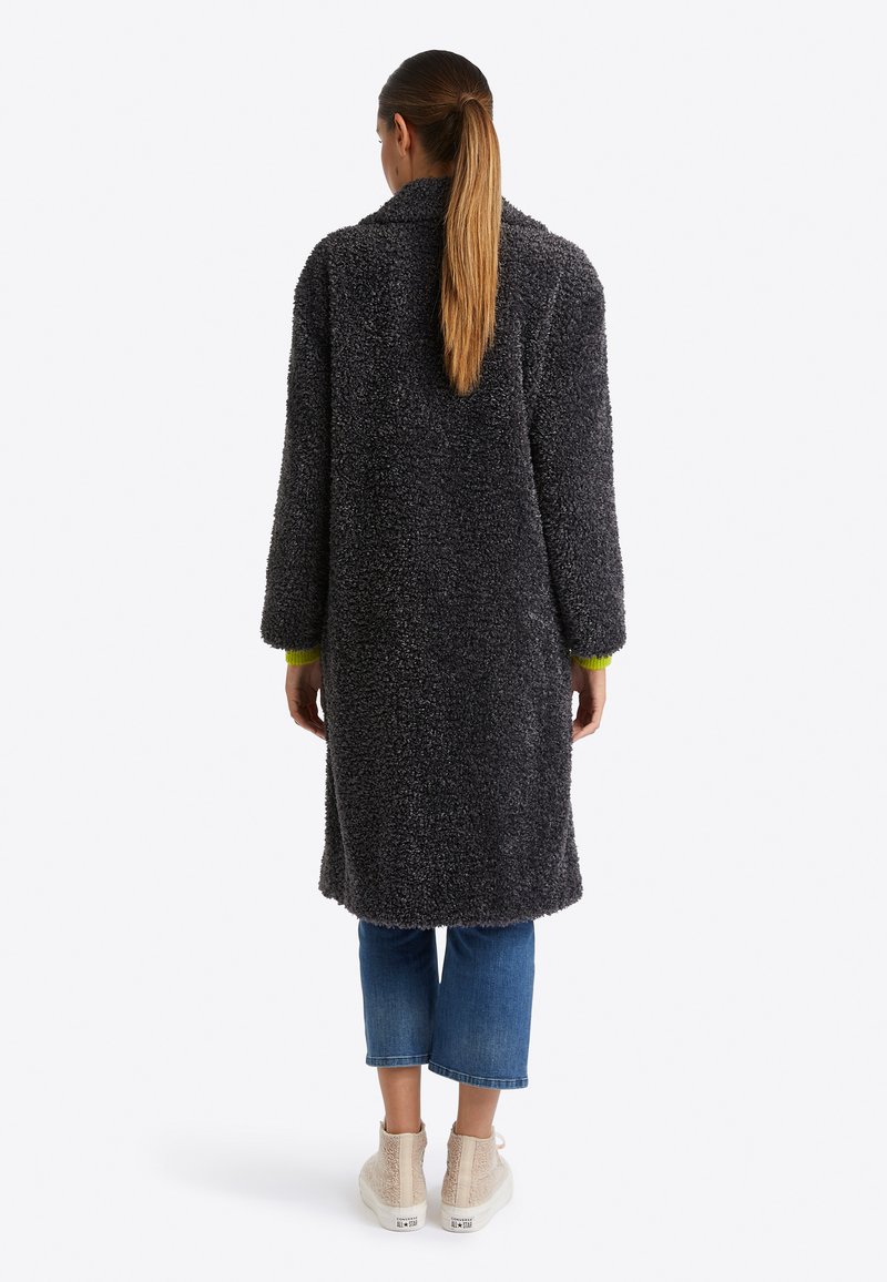 Rich & Royal TEDDY MIT REVERS - Wintermantel - anthracit grey/grau  