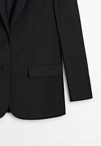 Massimo Dutti Cappotto corto - blue-black denim