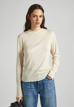 CHARLENE - Strickpullover - sand beige