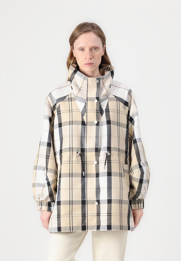 SURI CHECKED  - Light jacket - safari