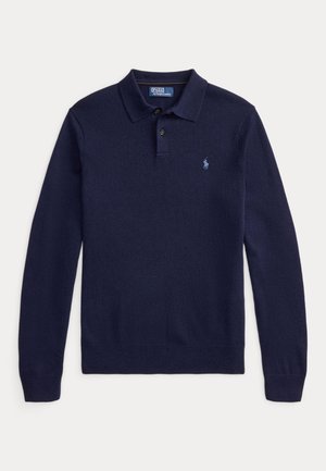 Polo Ralph Lauren, WOOL POLO COLLAR SWEATER - Пуловер - hunter navy