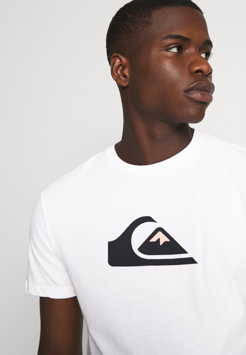 Quiksilver COMPLOGO BYJ0 - Print T-shirt - white - Zalando.de