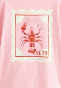 GRAPHIC - Tričko s potlačou - white pink