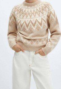 Mango Strickpullover - brown