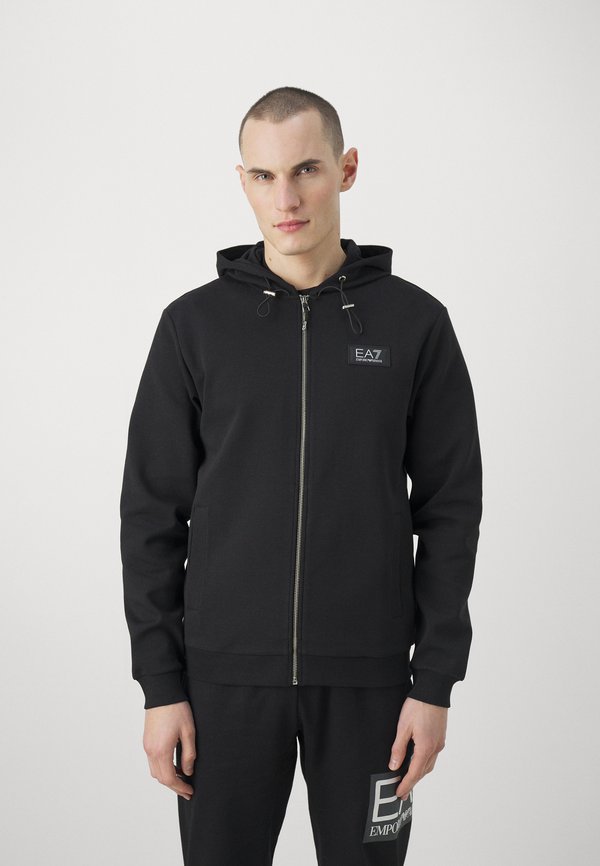 Zip-up sweatshirt - nero
