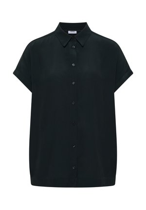 Cecil, SHORT-SLEEVE HEMDBLUSE IN A SOLID COLOR - Chemisier - palm breeze green