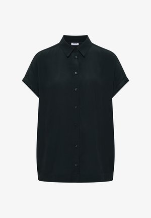 Cecil, SHORT-SLEEVE HEMDBLUSE IN A SOLID COLOR - Camicia - palm breeze green
