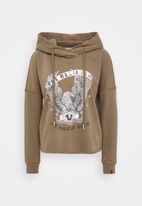 True Religion Felpa con cappuccio - green