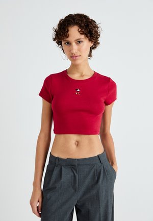 GAP TEE - T-shirt imprimé - red
