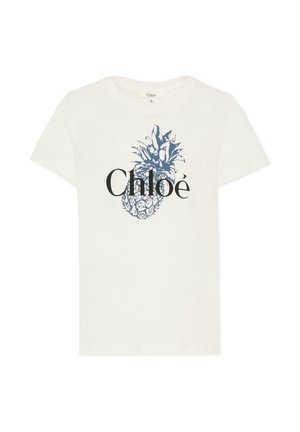 A MANICA CORTA - T-shirt con stampa - ivory