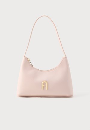 DIAMANTE MINI SHOULDER BAG - Geantă de mână - dusty pink