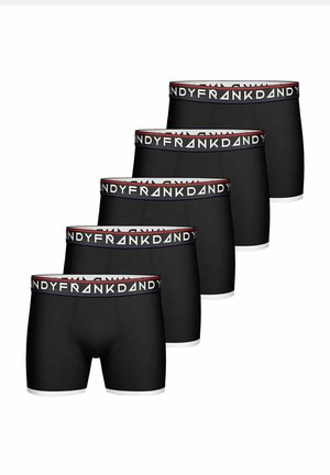 5-PACK ST PAUL BAMBOO BOXER BRIEF - Boxerkalsong - black