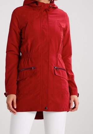 Parka - dark red