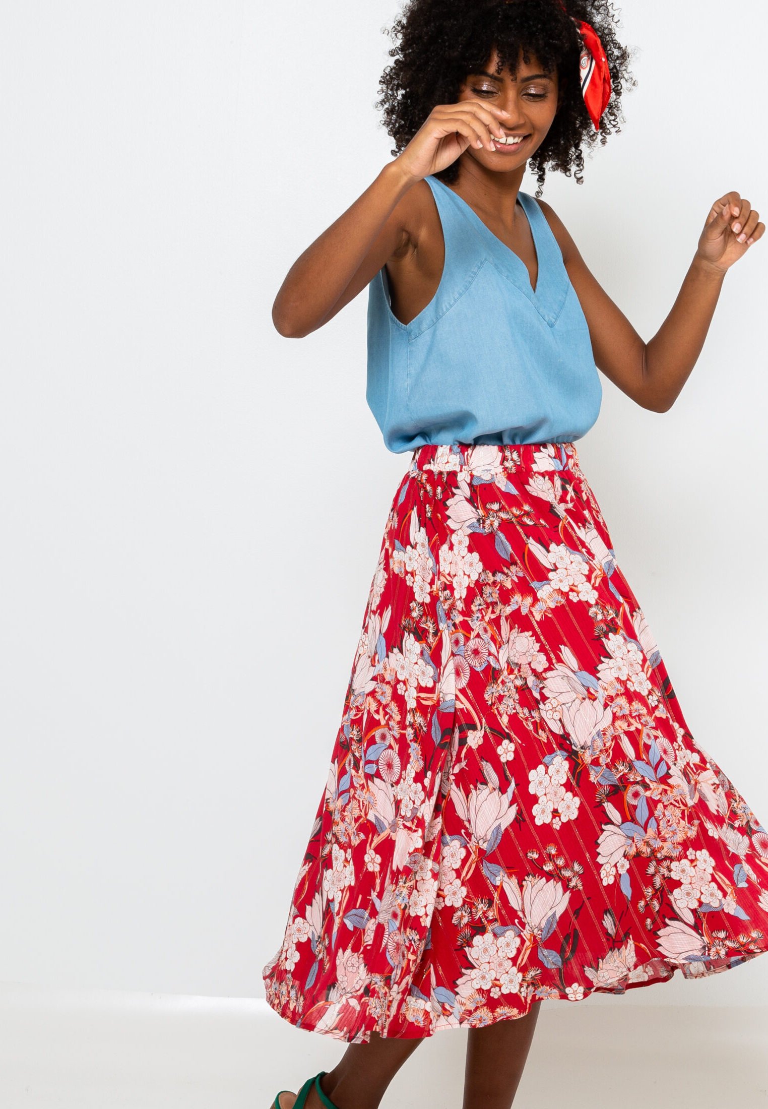 jupe courte cache cache