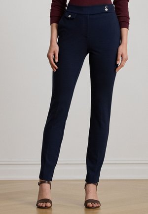 PONTE ANKLE PANT - Παντελόνι - lauren navy