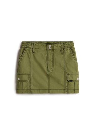 SIDEWALK CARGO SKIRT - A-linjekjol - loden green