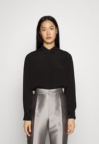 BOSS - BENIKA - Button-down blouse - black Thumbnail Image 1