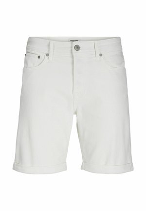 REGULAR FIT  - Jeansshorts - white denim