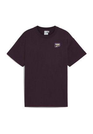 T-shirts print - midnight plum