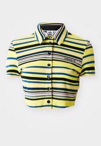 TEE - Overhemdblouse - pure sulfur/blue/black/glow pink