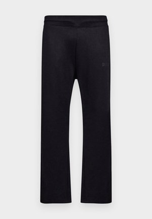 Dropsize, OPEN LEG - Tracksuit bottoms - black