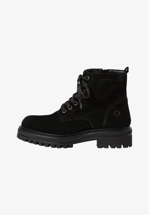 Stivaletti stringati - black