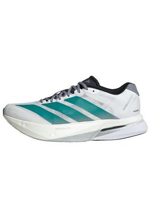 ADIZERO BOSTON 13 WETTBEWERB - Løbesko til landevejen - cloud white   pure teal   grey