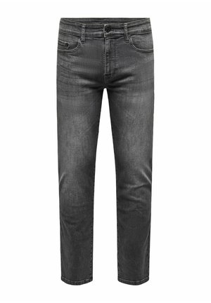 Only & Sons, REGULAR FIT JEANS ONSWEFT REGULAR FIT JEANS - Jeans Straight Leg - dark grey denim