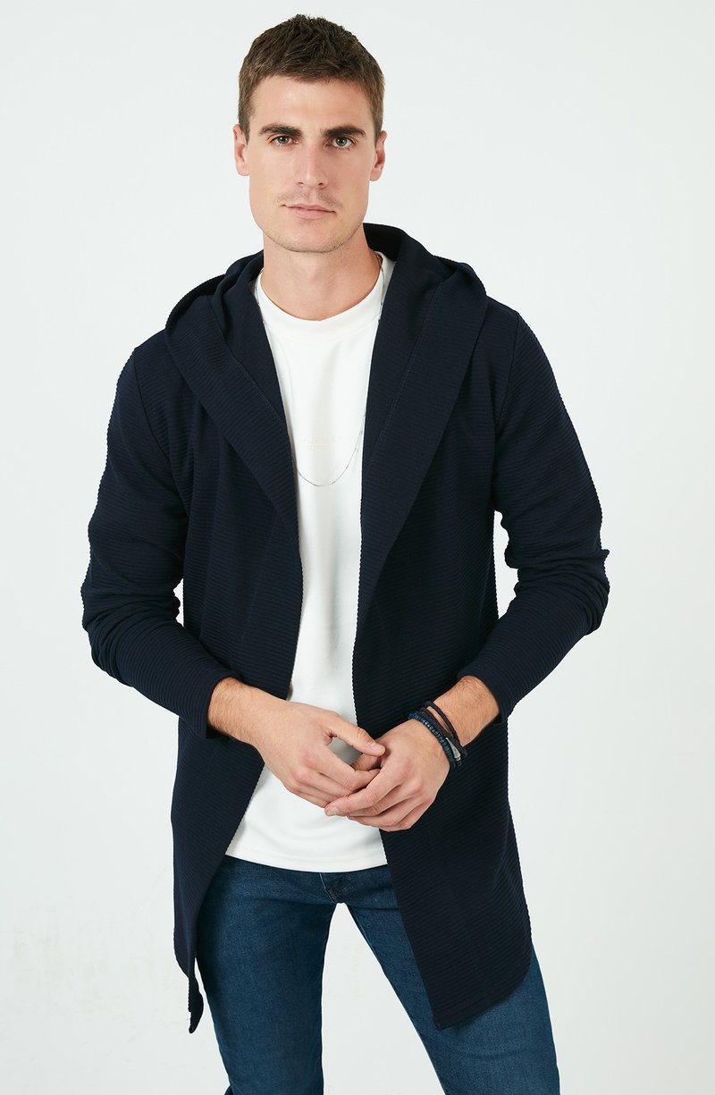 Buratti HOODED - Kofta - navy blue