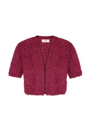 Vera Mont, VERA MONT MIT EFFEKTGARN SOMMER-STRICKJACKE - Blazer - dark fuchsia